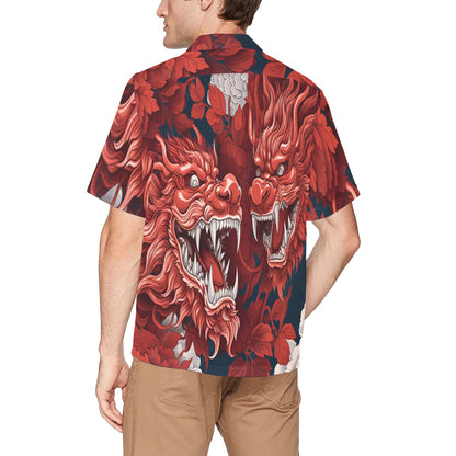 Hawaiian Shirt with Chest Pocket