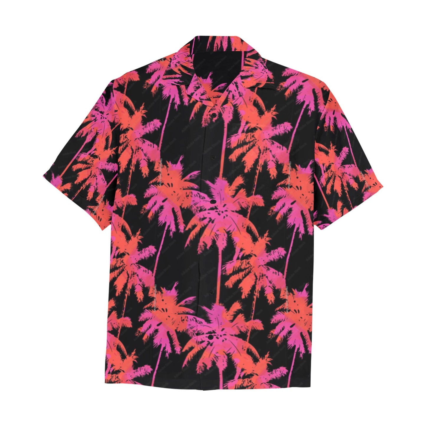 Hawaiian Shirt with Chest Pocket