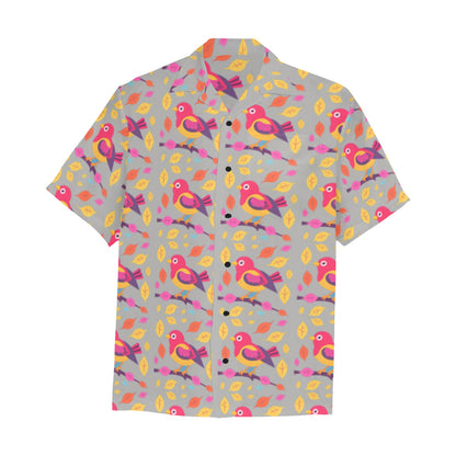 Men's Hawaiian Shirt With Chest Pocket