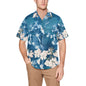 Men's Hawaiian Shirt With Chest Pocket