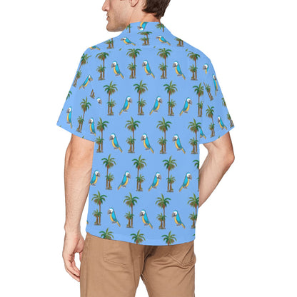 Men's Hawaiian Shirt With Chest Pocket