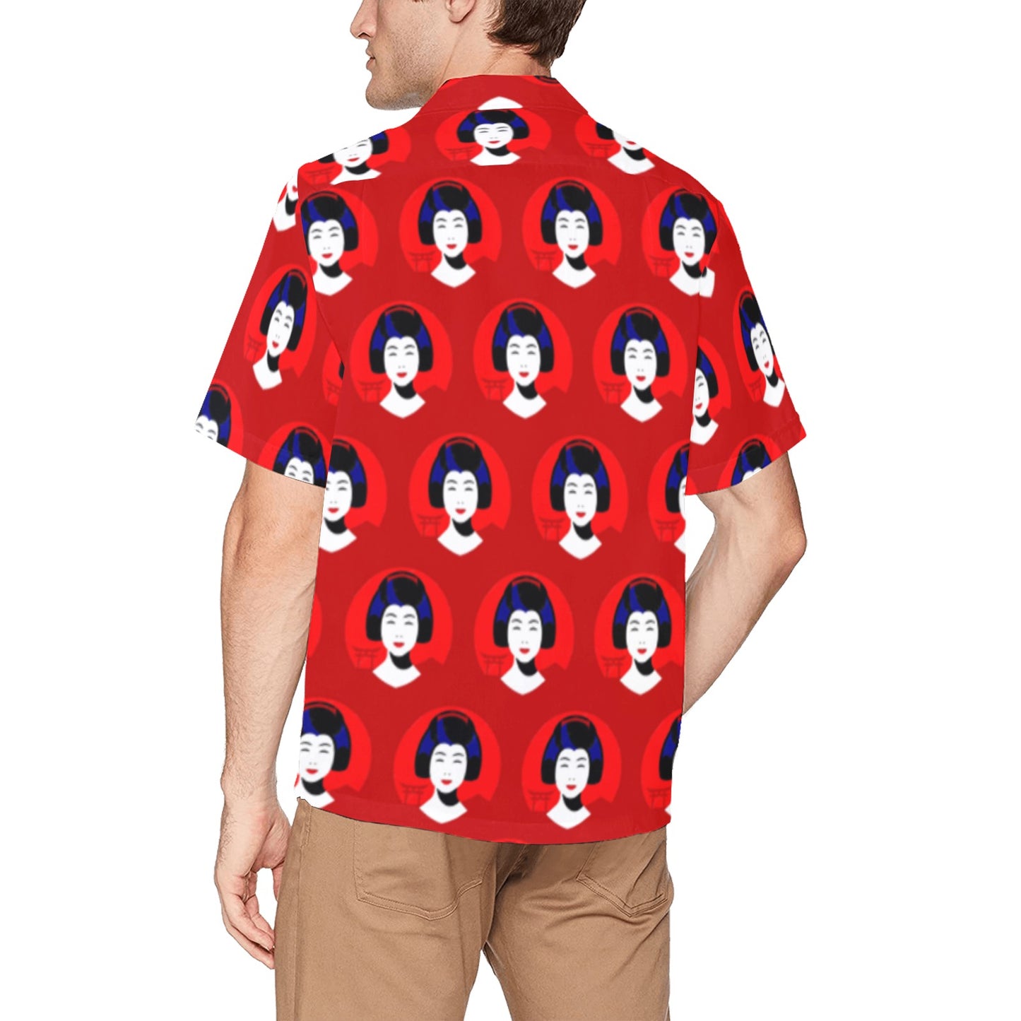 Hawaiian Shirt with Chest Pocket