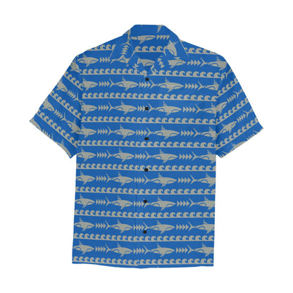 Men's Hawaiian Shirt With Chest Pocket