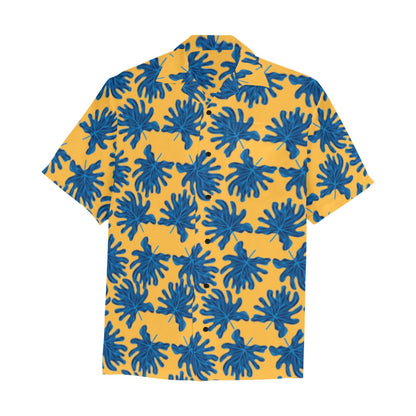 Men's Hawaiian Shirt With Chest Pocket