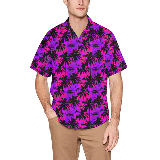 Hawaiian Shirt with Chest Pocket