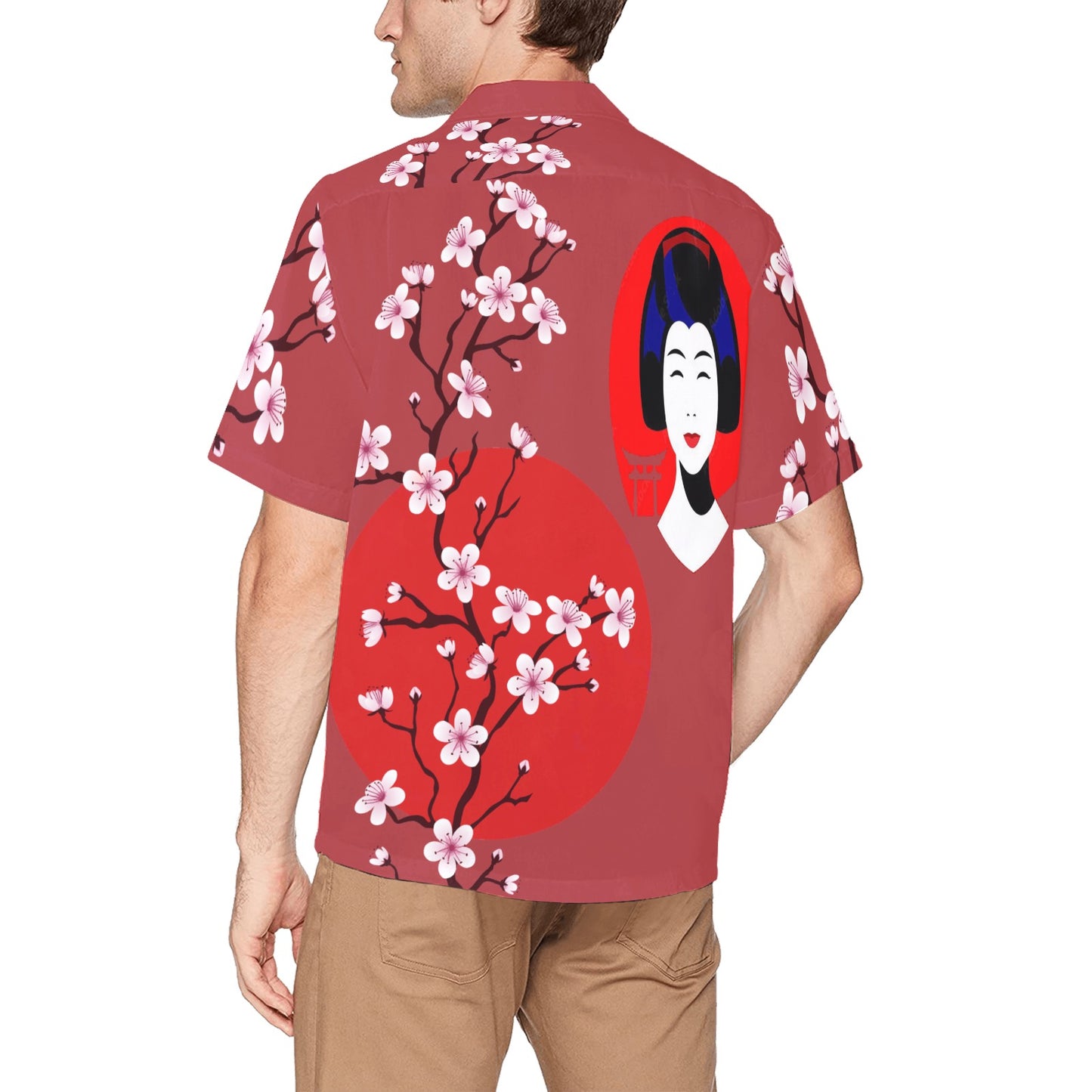 Hawaiian Shirt with Chest Pocket