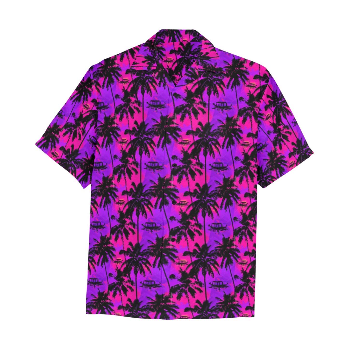 Hawaiian Shirt with Chest Pocket