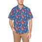 Men's Hawaiian Shirt With Chest Pocket