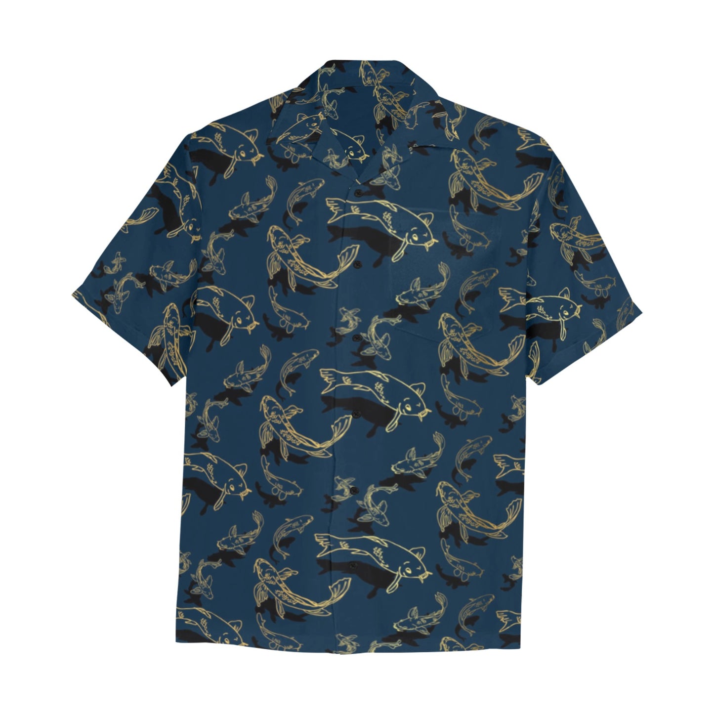 Hawaiian Shirt with Chest Pocket