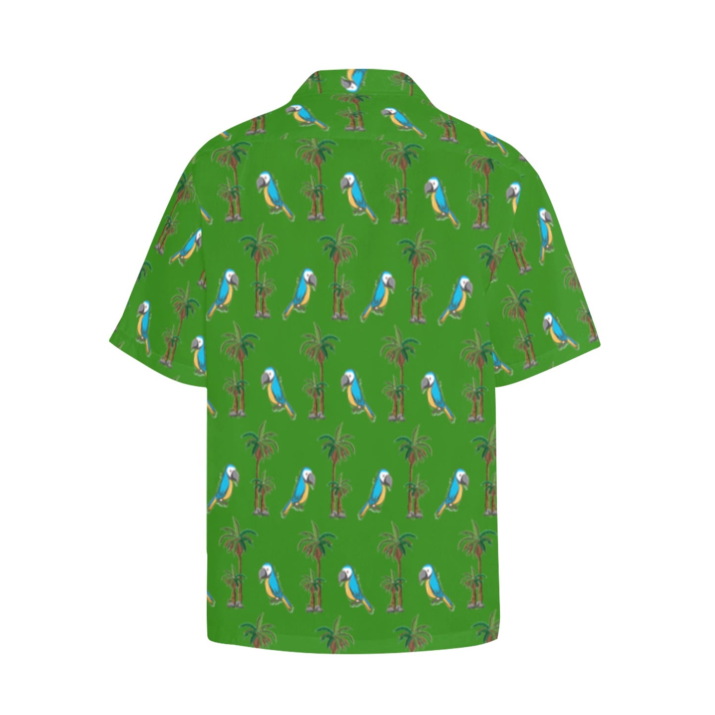 Men's Hawaiian Shirt With Chest Pocket