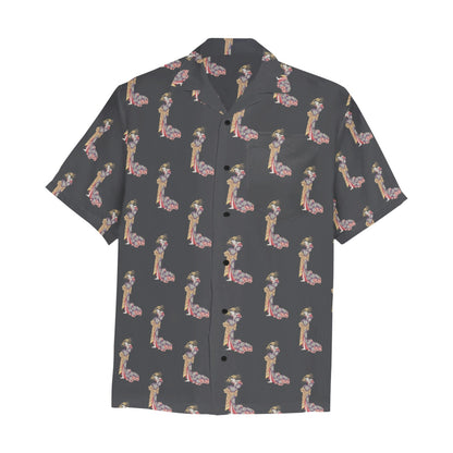 Hawaiian Shirt with Chest Pocket