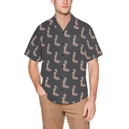 Hawaiian Shirt with Chest Pocket