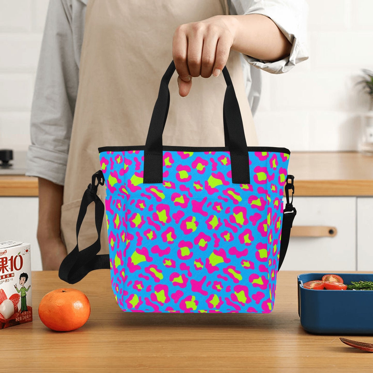 Insulated Tote Bag with Shoulder Strap